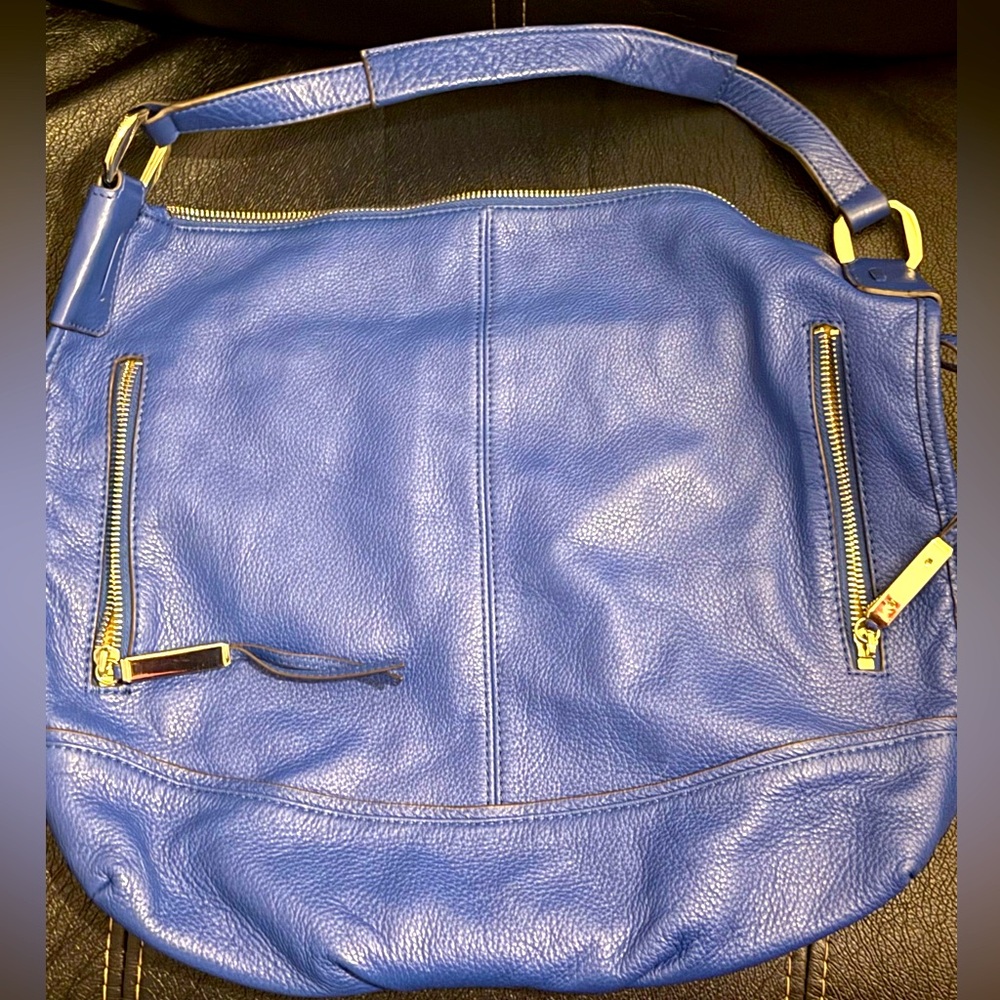 B Makowski Leather Shoulder Purse